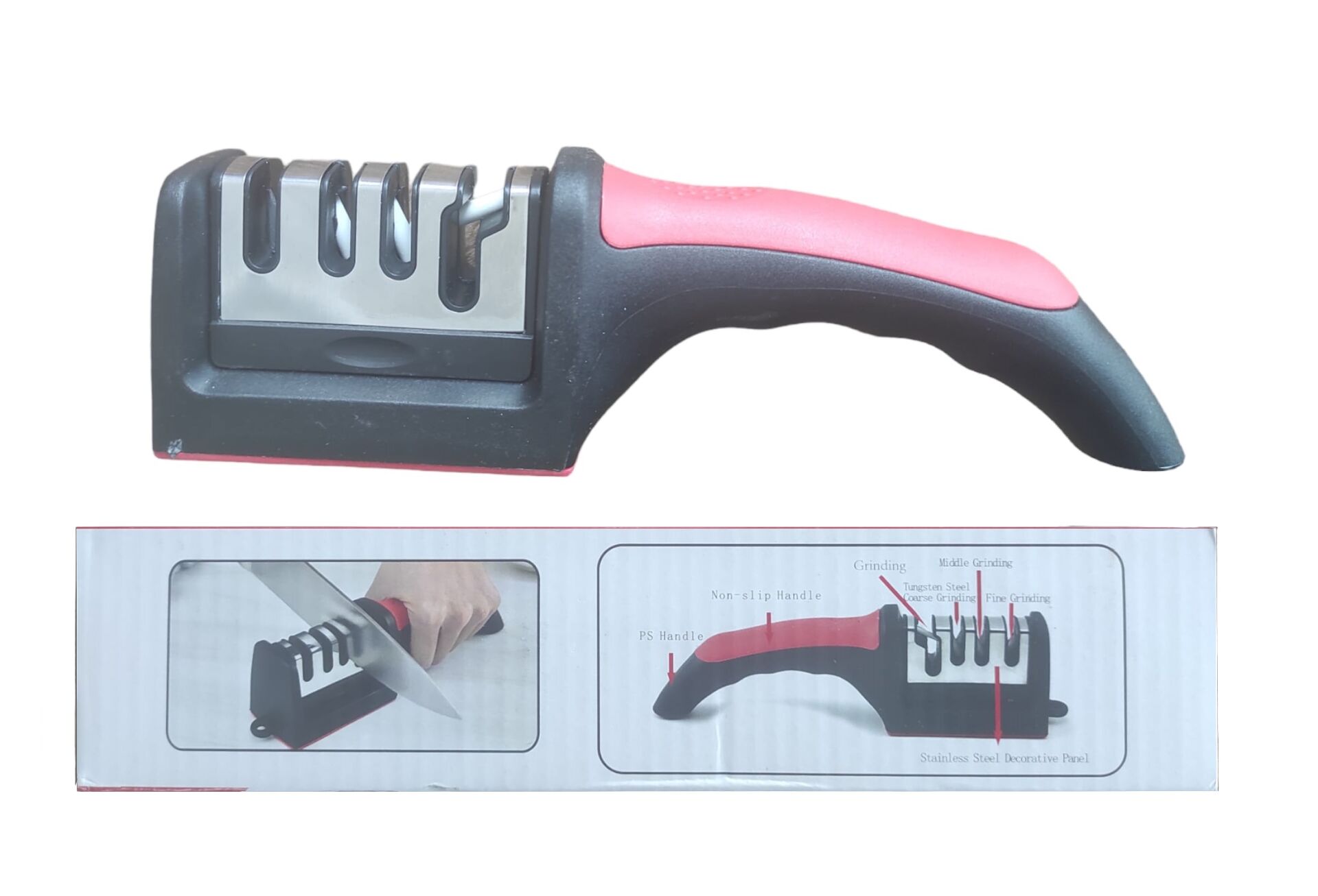RS-168   Realşahın 3 Açılı Bıçak Bileme