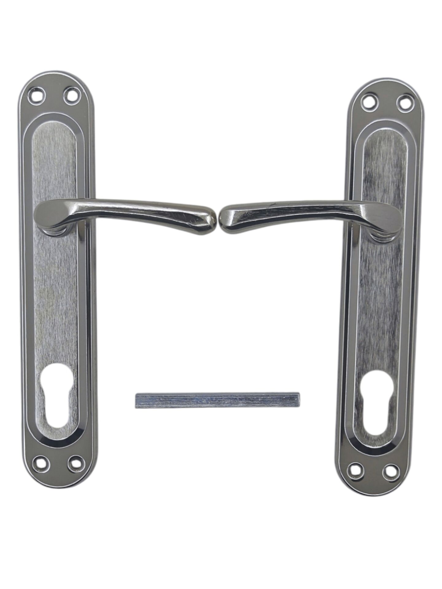 06016   Venax Nikel Saten Kapı Kolu - Yale - Milano