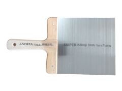 077   Serfa Macun Küreği 18Cm - Ahşap Sap