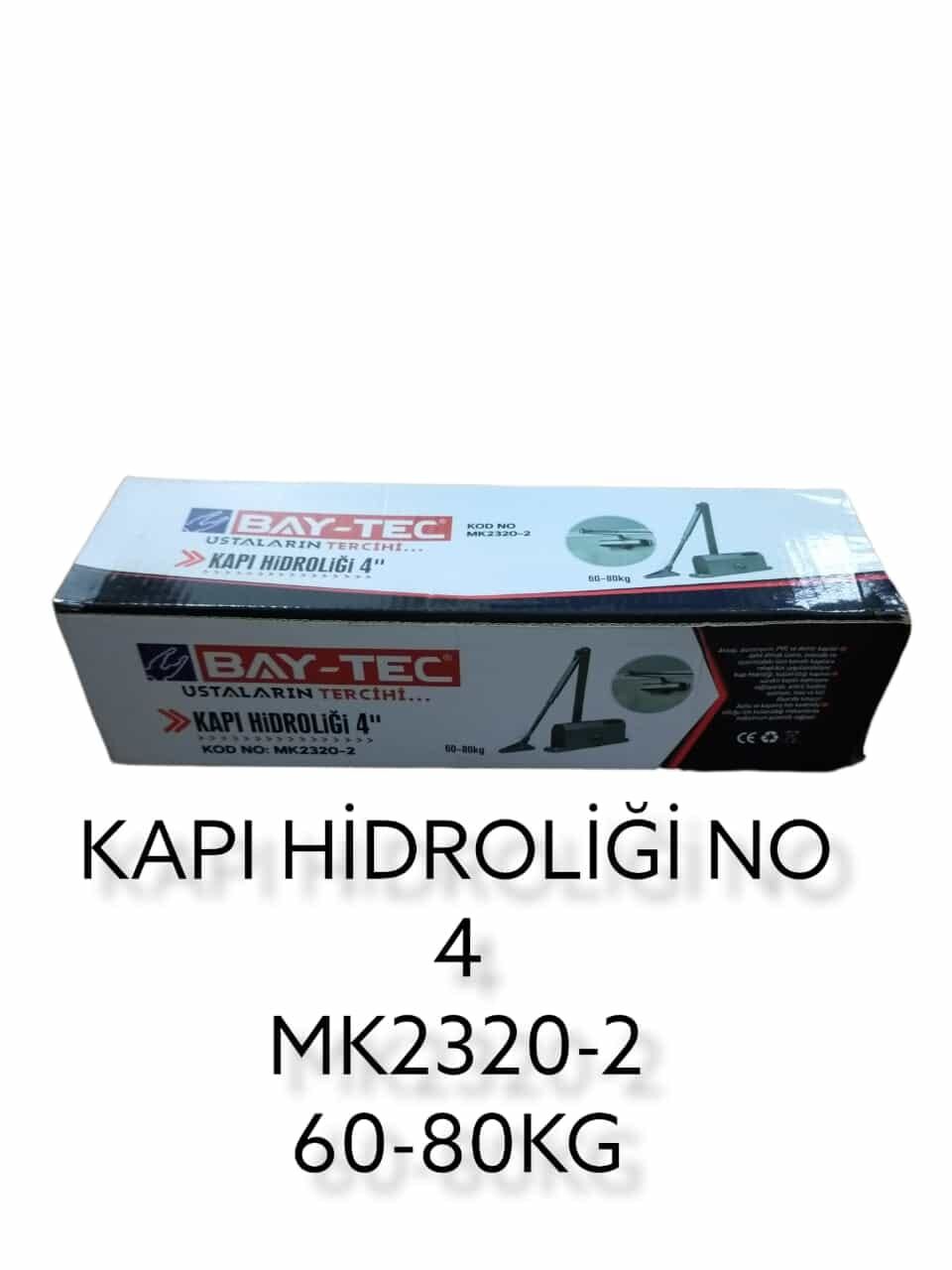 Mk2320-2   Bay-Tec Kapı Hıdroliği 4 65-85Kg
