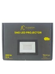 AC4880   AC 50W SMD Led Tablet Prejektör - 6500K