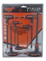 SNX-253   Sonmix Cr-V 6 Köşe T Alyan 7prç