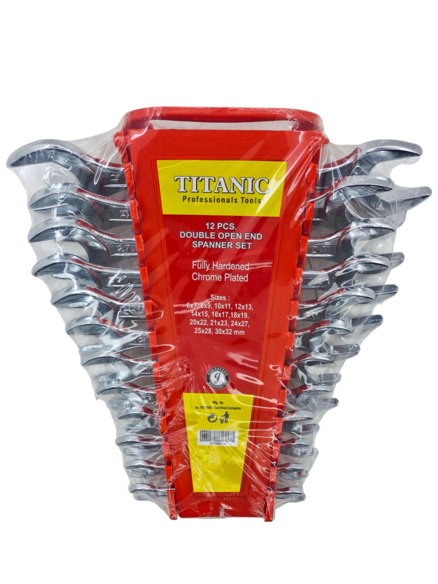 021-120   Titanic 12li Açık Ağız Anahtar Seti