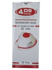 CE 2163   DS Mask FFP3 Ventilli Toz Maskesi