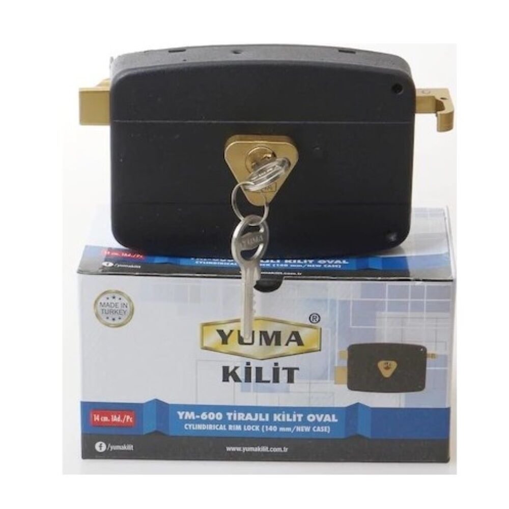 YM-600   Yuma Tirajlı Kilit Oval 14cm