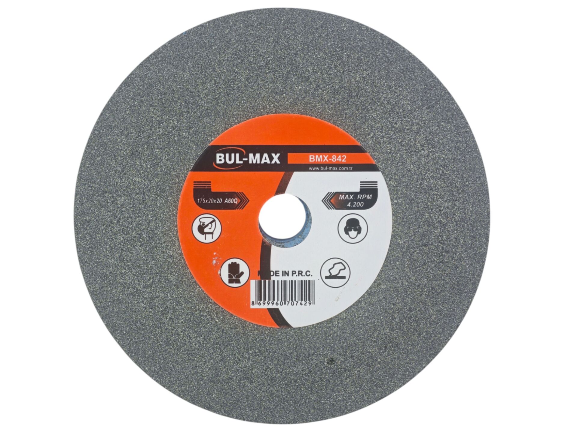 BMX-842-2   Bulmax 60 Kum Çark Taşı  175*20*20mm