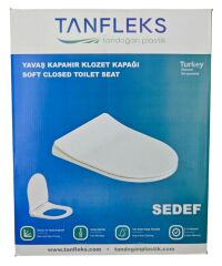 Tpkk-14   Tanfleks Sedef Klozet Kapağı - Yavaş Kapanır