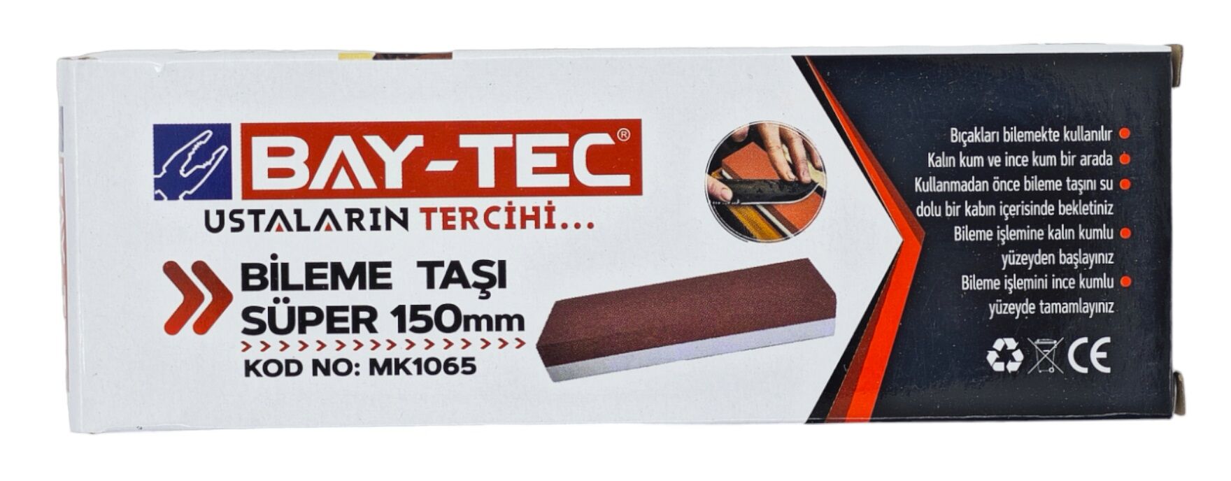 Mk1065   Bay-Tec Bileme Tırpan Taşı 150Mm - Süper