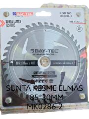 Mk0286-2   Bay-Tec Elmas Sunta Testere 40T 185Mm