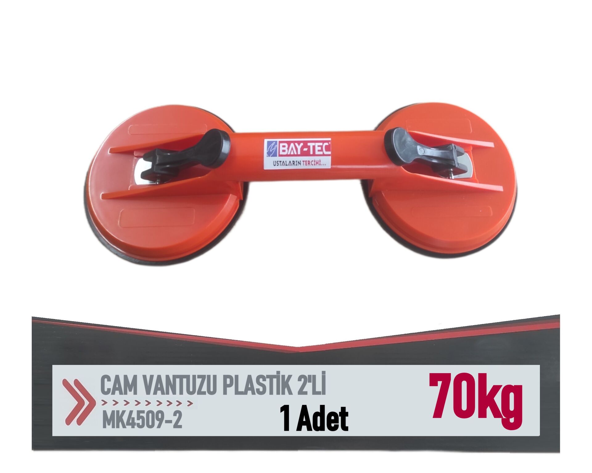 Mk4509-2   Bay-Tec Cam Vantuzu 2Li - Plastik