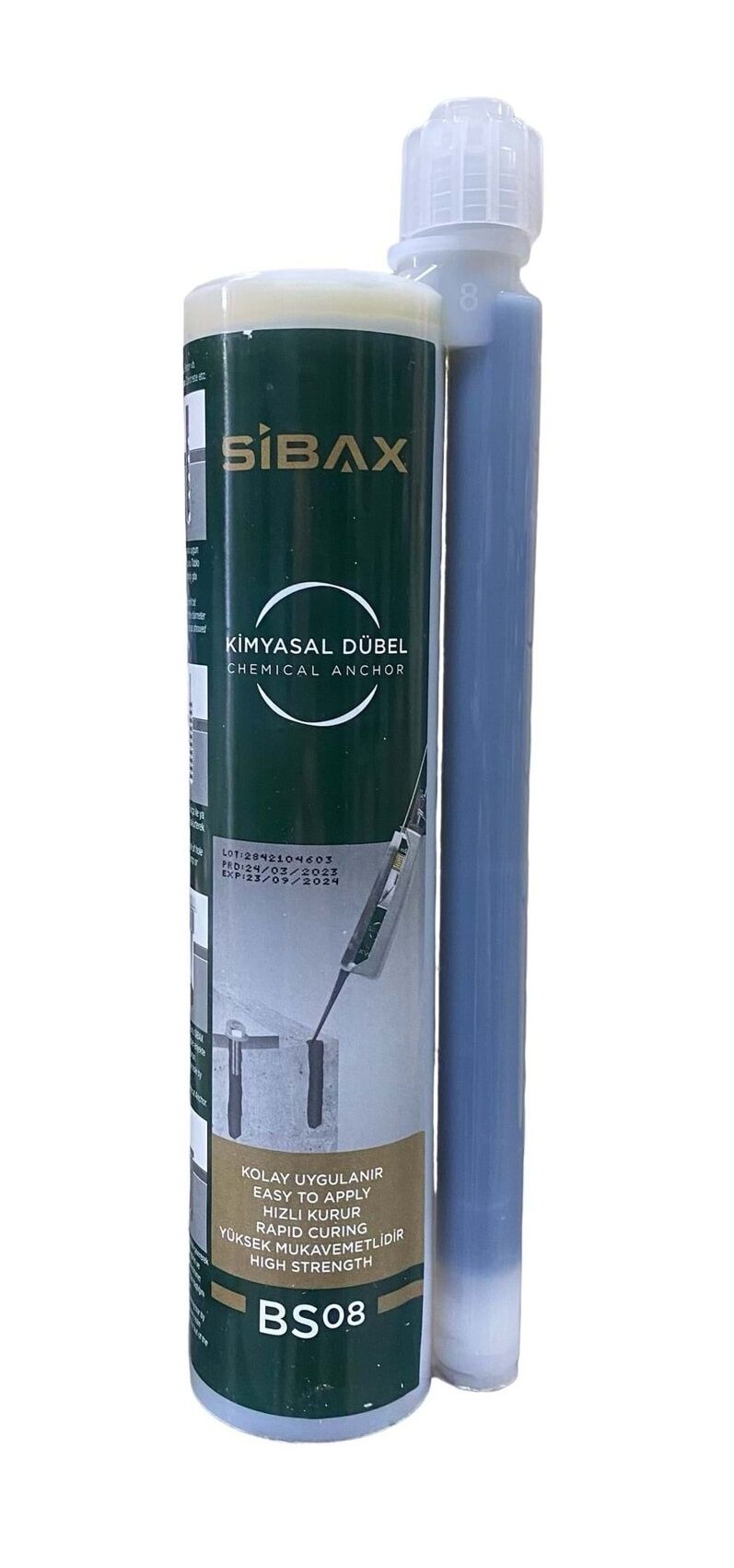 BS08   Sibax Kimyasal Dübel 345ml