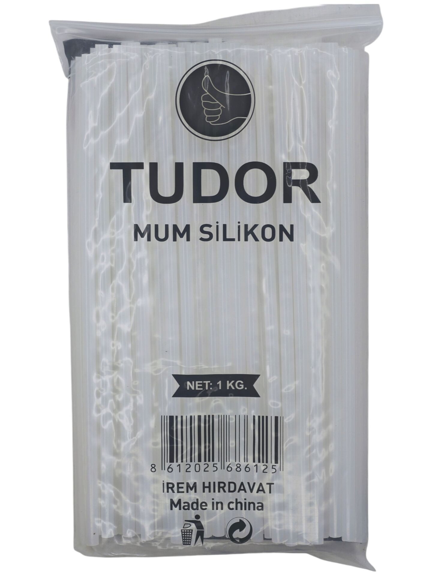 03141   Tudor İnce Mum Silikon 7*270mm 1kg