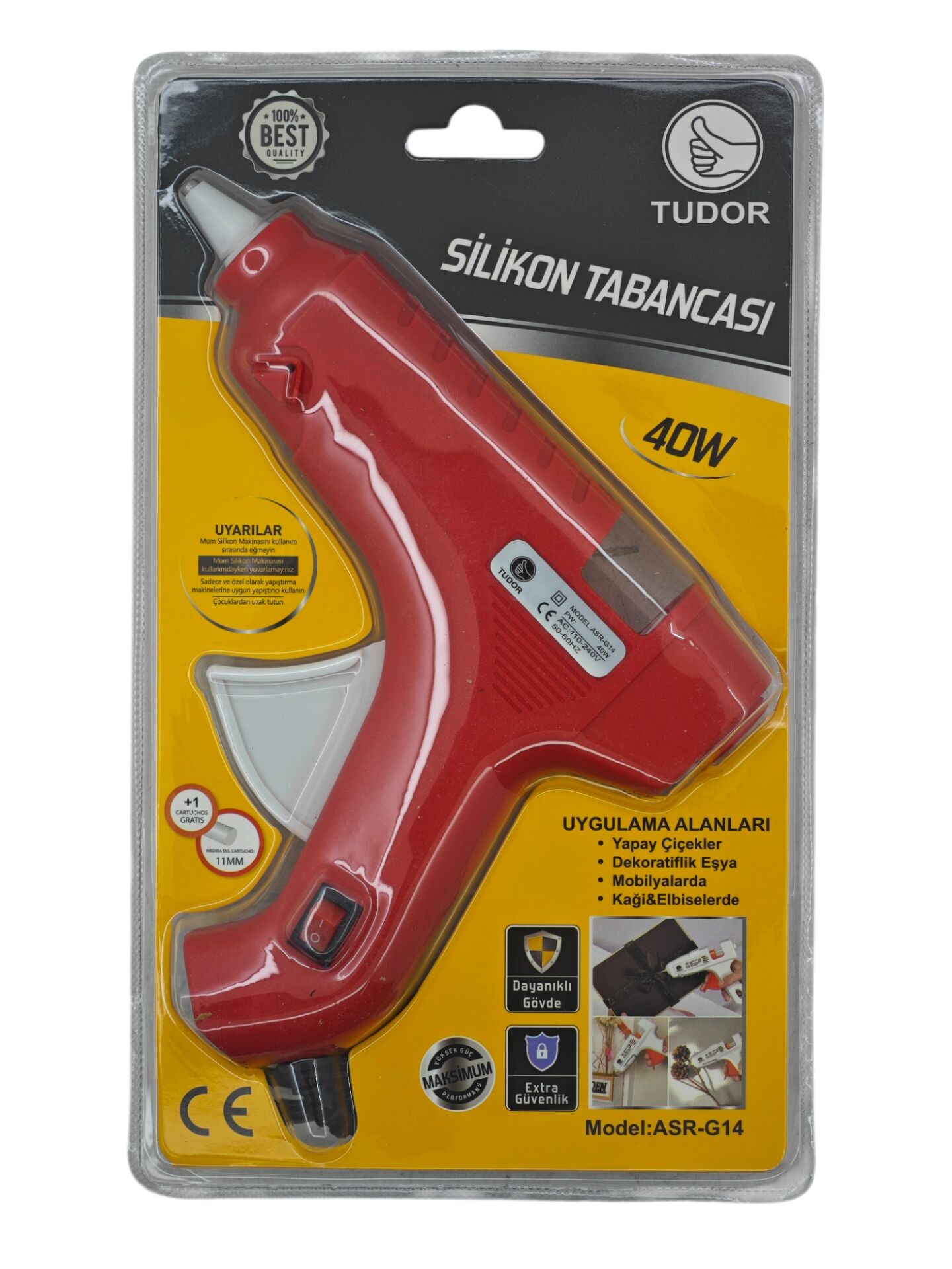 ASR-G14   Tudor Sıcak Silikon Tabancası 40W