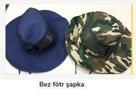 Hs-11083   Kumaş Foter şapka