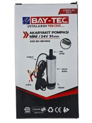 Mk4960   Bay-Tec Akaryakıt Pompası 24V 51Mm - Mini