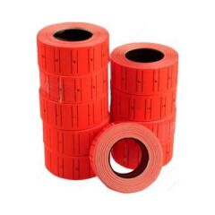Mks-813   Trix Fiyat Etiketi 10Lu - Kırmızı