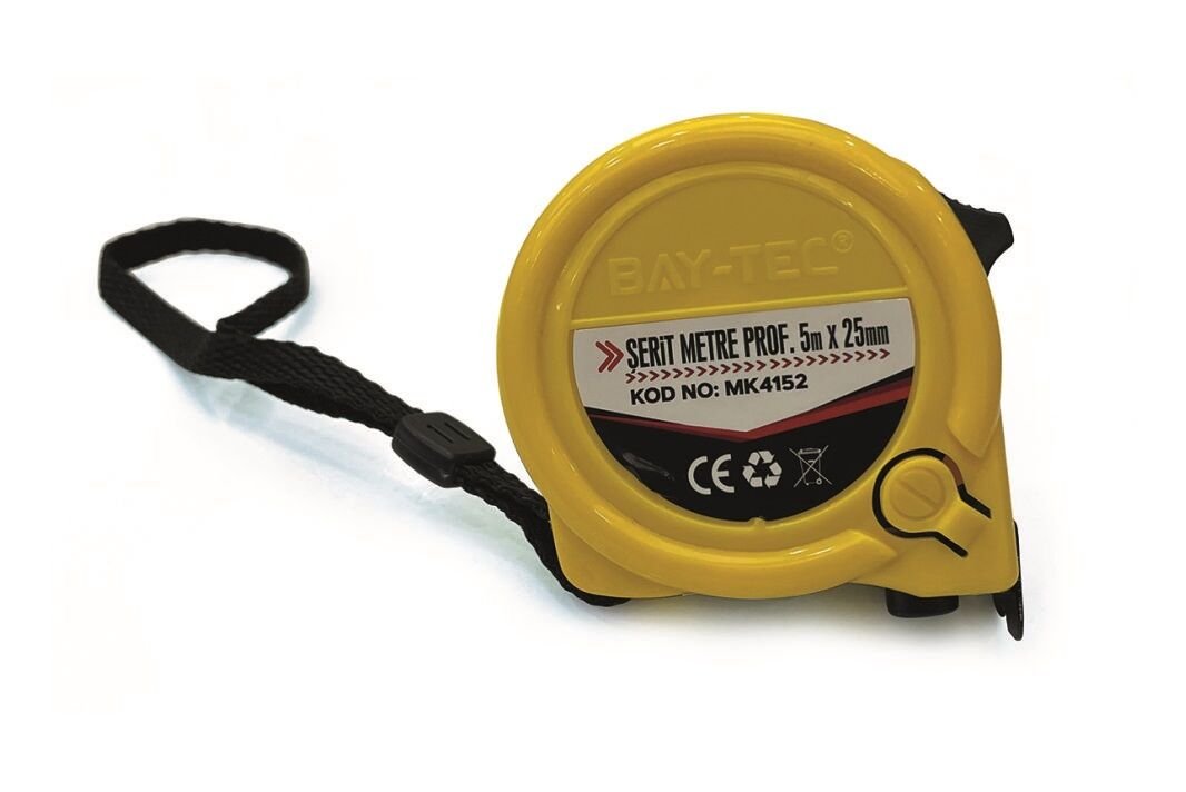 Mk4152   Bay-Tec Prof Şerit Metre 5M*25Mm