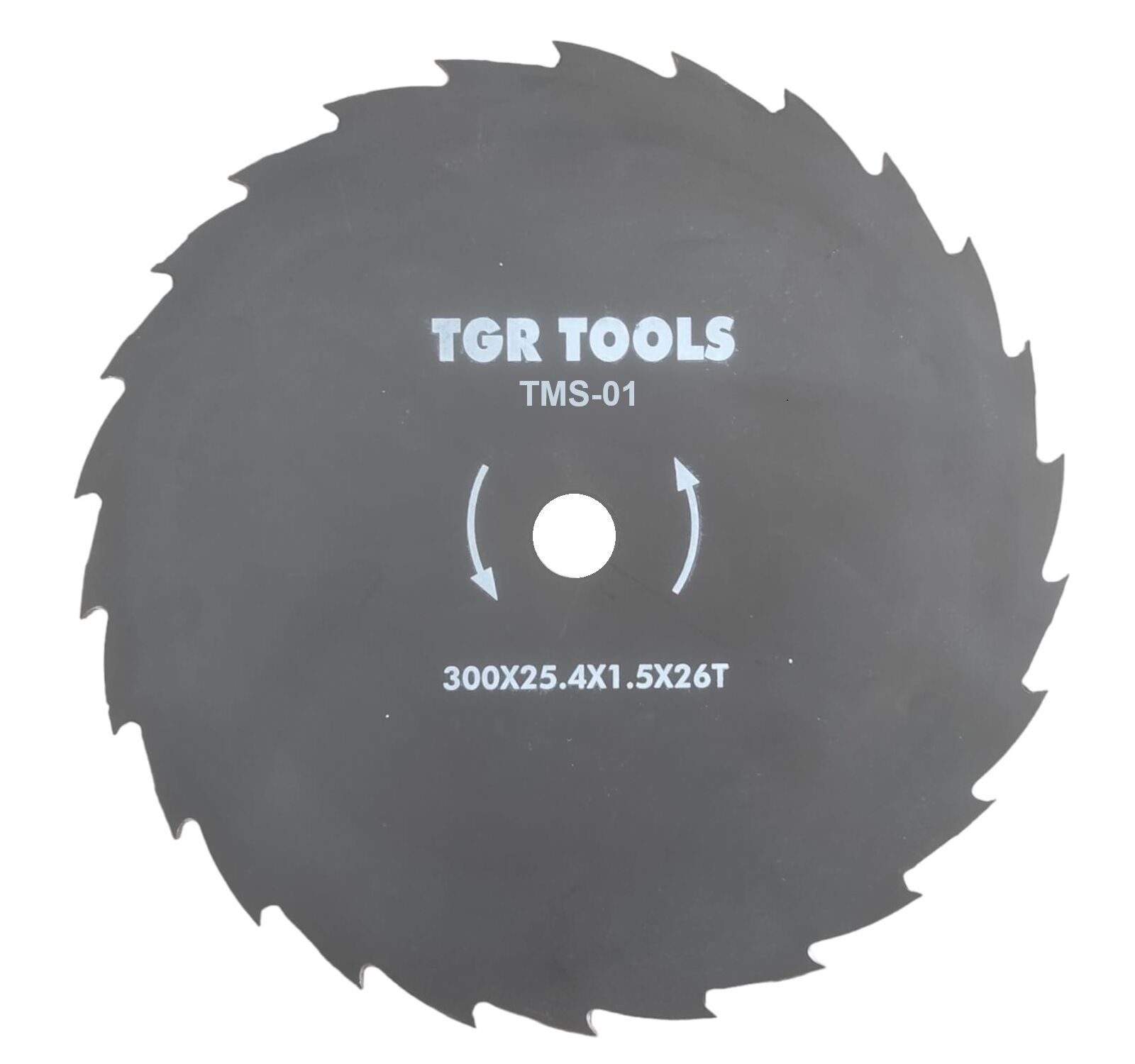 Tms-01   Tgr Tools Tırpan Testere 26T 300Mm - Deliksiz