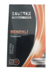 2105322   Lovesex Benekli Prezervetif 10Lu - Olağanüstü