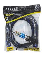 ARS-HDM02   Auris 4K 8K HDR HDMI Kablo 2m
