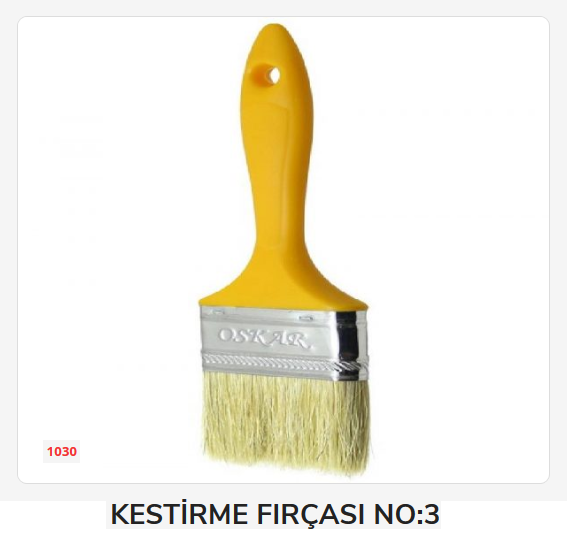 1030   Kestirme Fırçası No:3