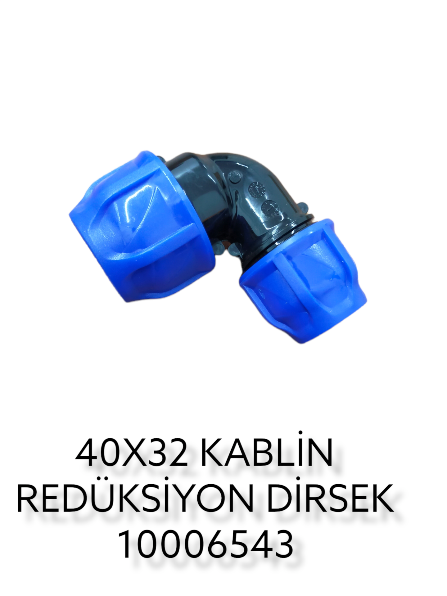 10006543   Polsan Kablın Redüksiyon Dirsek 40*32