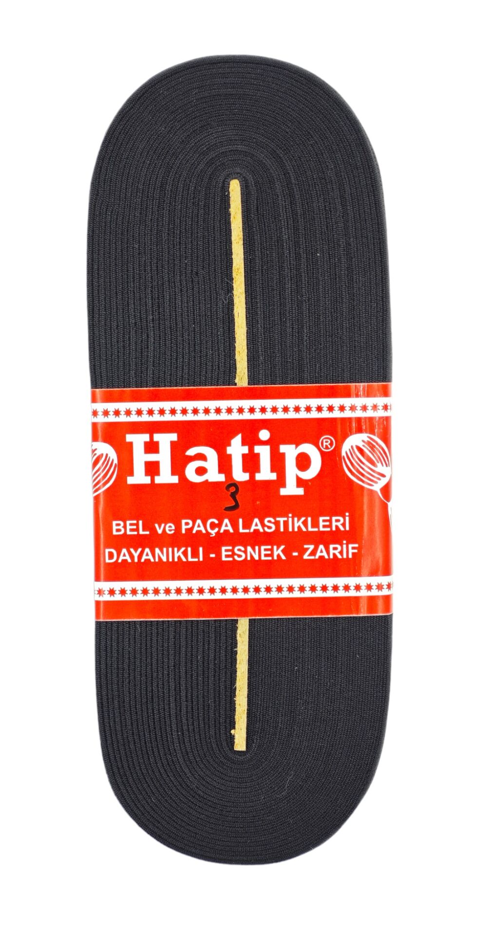 00489   Hatip Paça Lastiği 3Cm - Siyah
