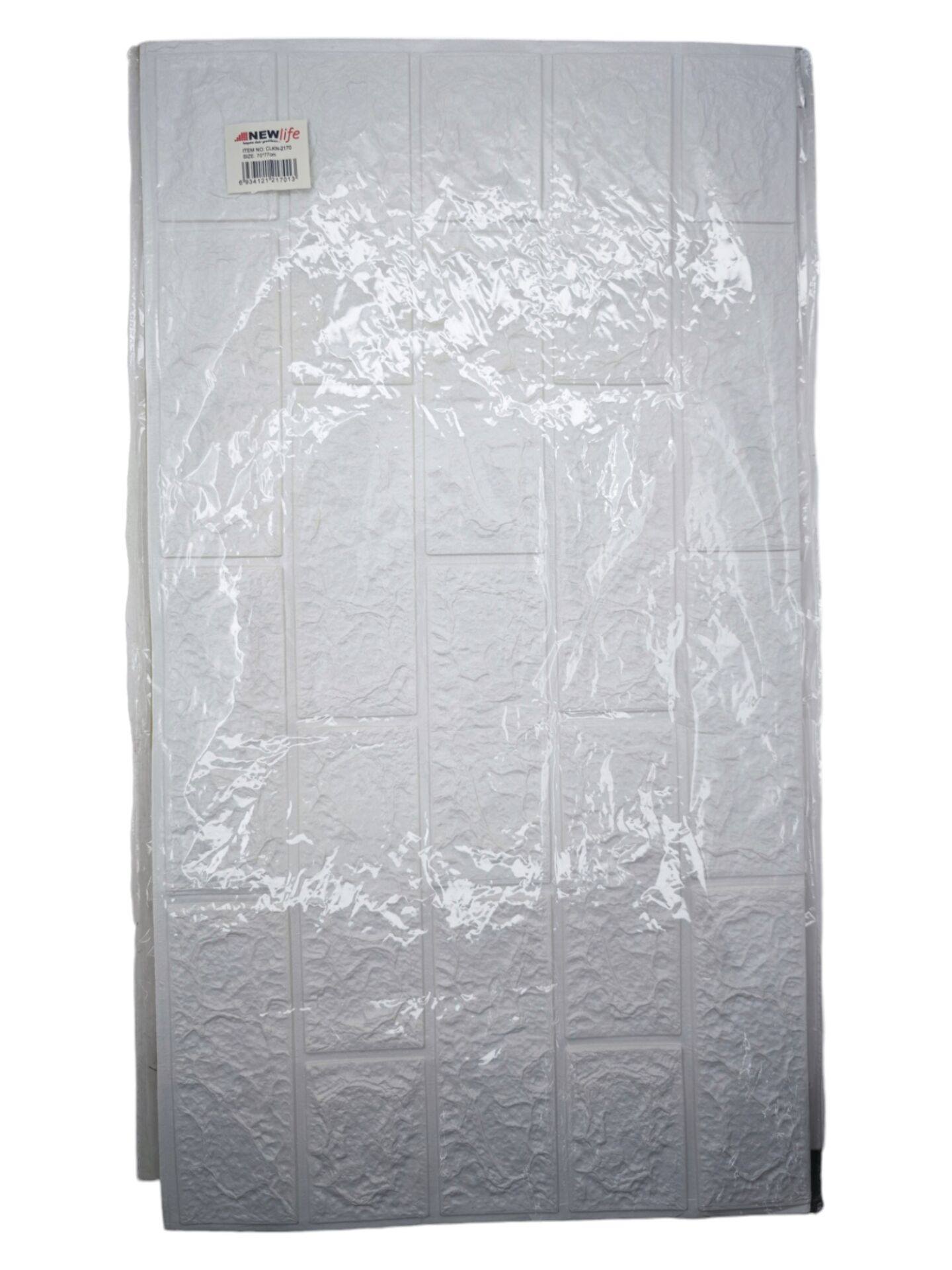 CLKN-2170   Newlife Yapışkanlı 3D Duvar Kağıdı 70*77cm - Beyaz