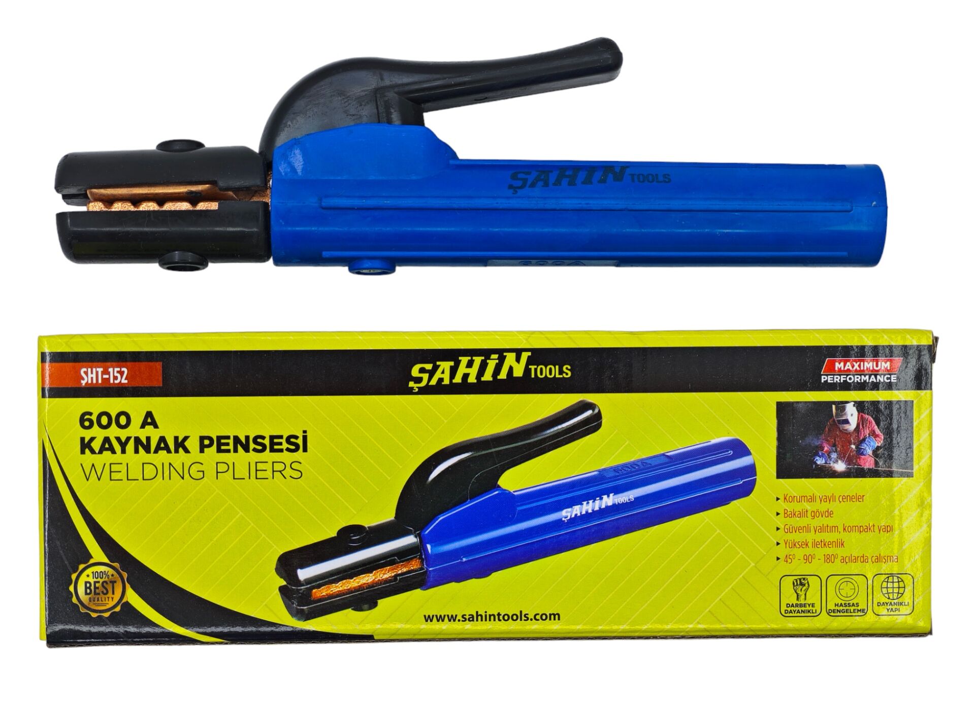 ŞHT-152   Şahin Tools Kaynak Pensesi 600A