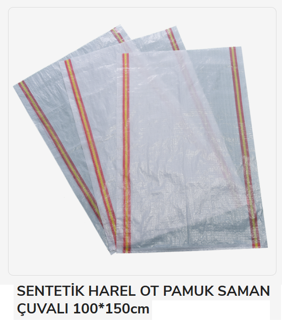 100-150   Sentetik Çuval 100*150cm