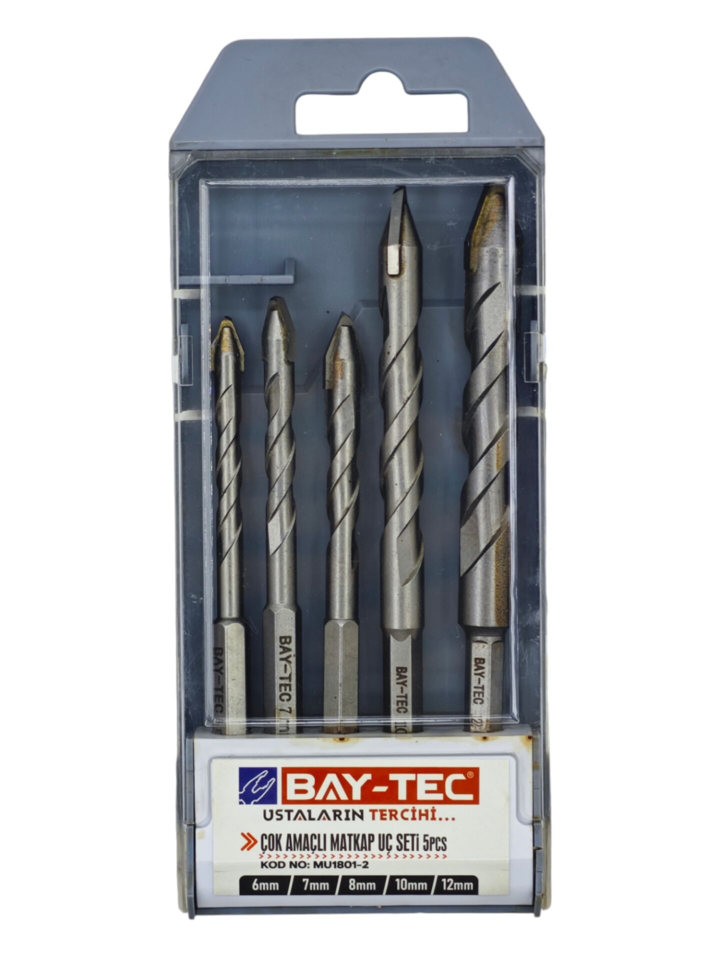 MU1801-2   Bay-Tec Çok Amaçlı Matkap Ucu Seti 5li