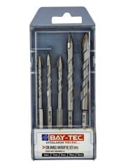 MU1801-2   Bay-Tec Çok Amaçlı Matkap Ucu Seti 5prç