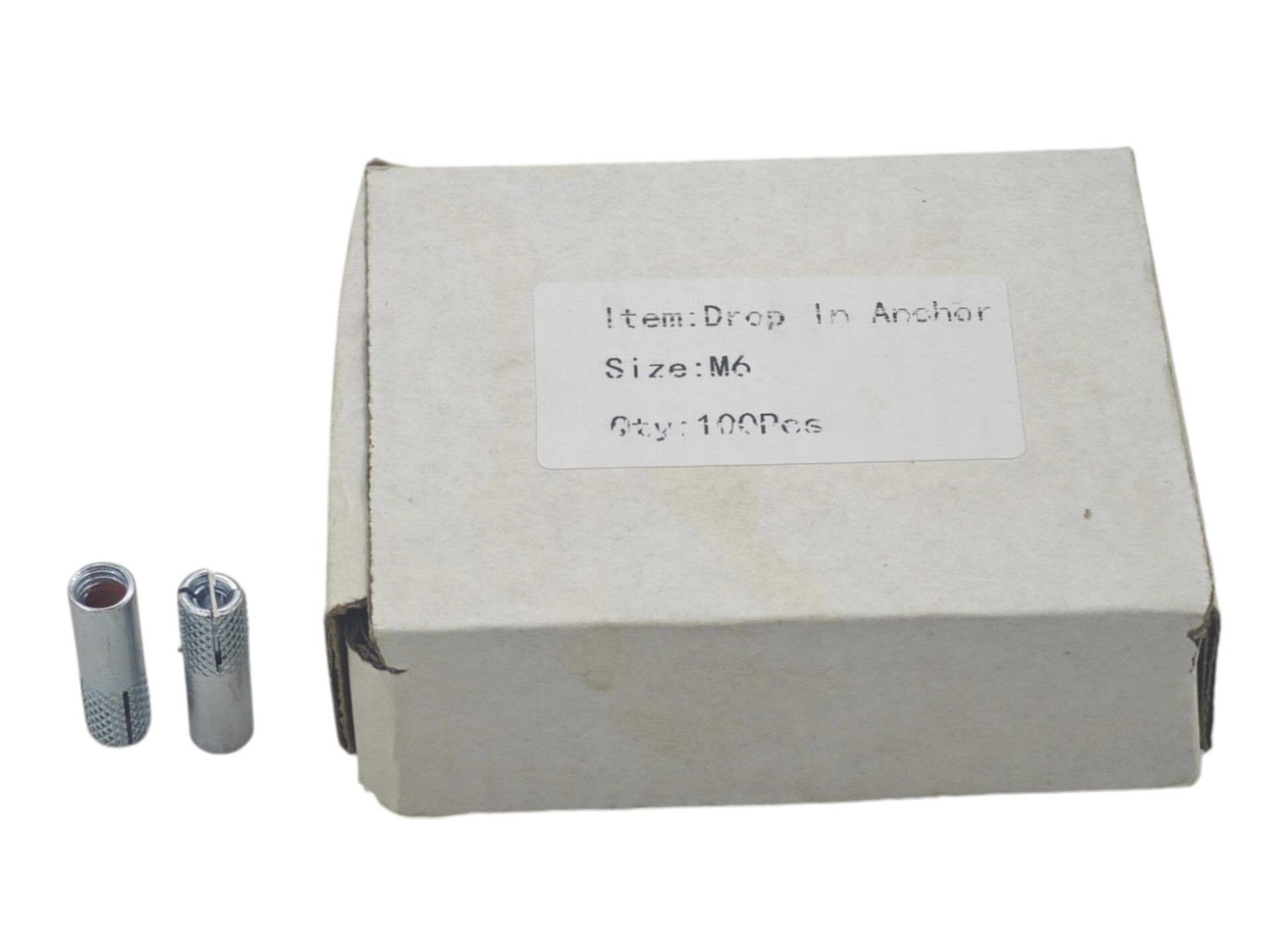 ASC CDB M6   Asçelik Çakmalı Çelik Dübel M6 24mm