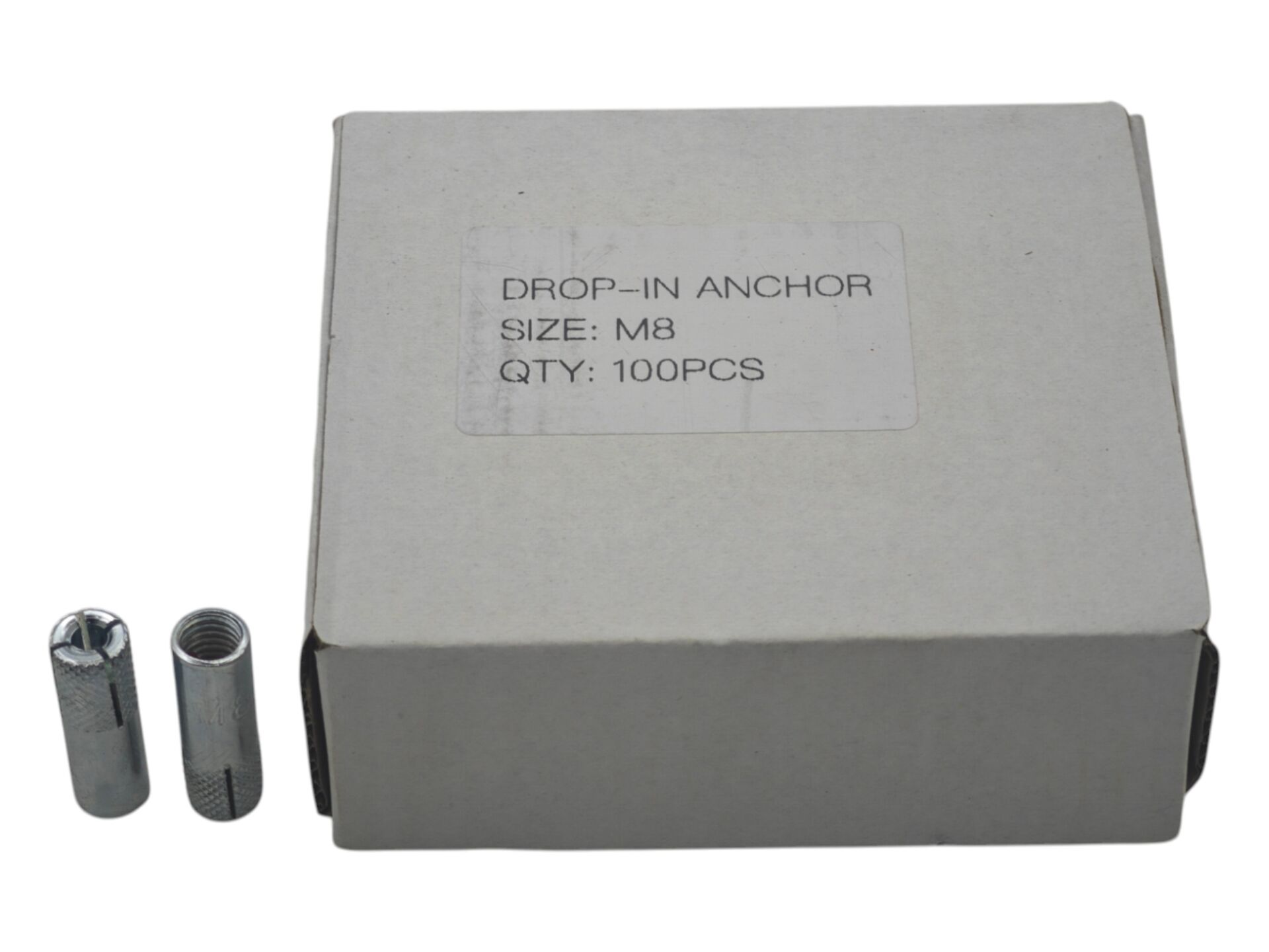 ASC CDB M8   Asçelik Çakmalı Çelik Dübel M8 30mm