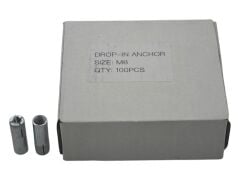 ASC CDB M8   Asçelik Çakmalı Çelik Dübel M8 30mm