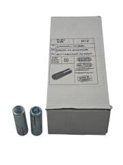 ASC CDB M12   Asçelik Çakmalı Çelik Dübel M12 47mm