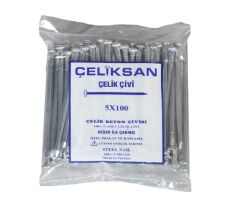 018055   Çeliksan Çelik Çivi 5*100 (Beton)