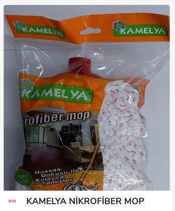 001   Kamelya Mikrofiber Mop - Yeşil