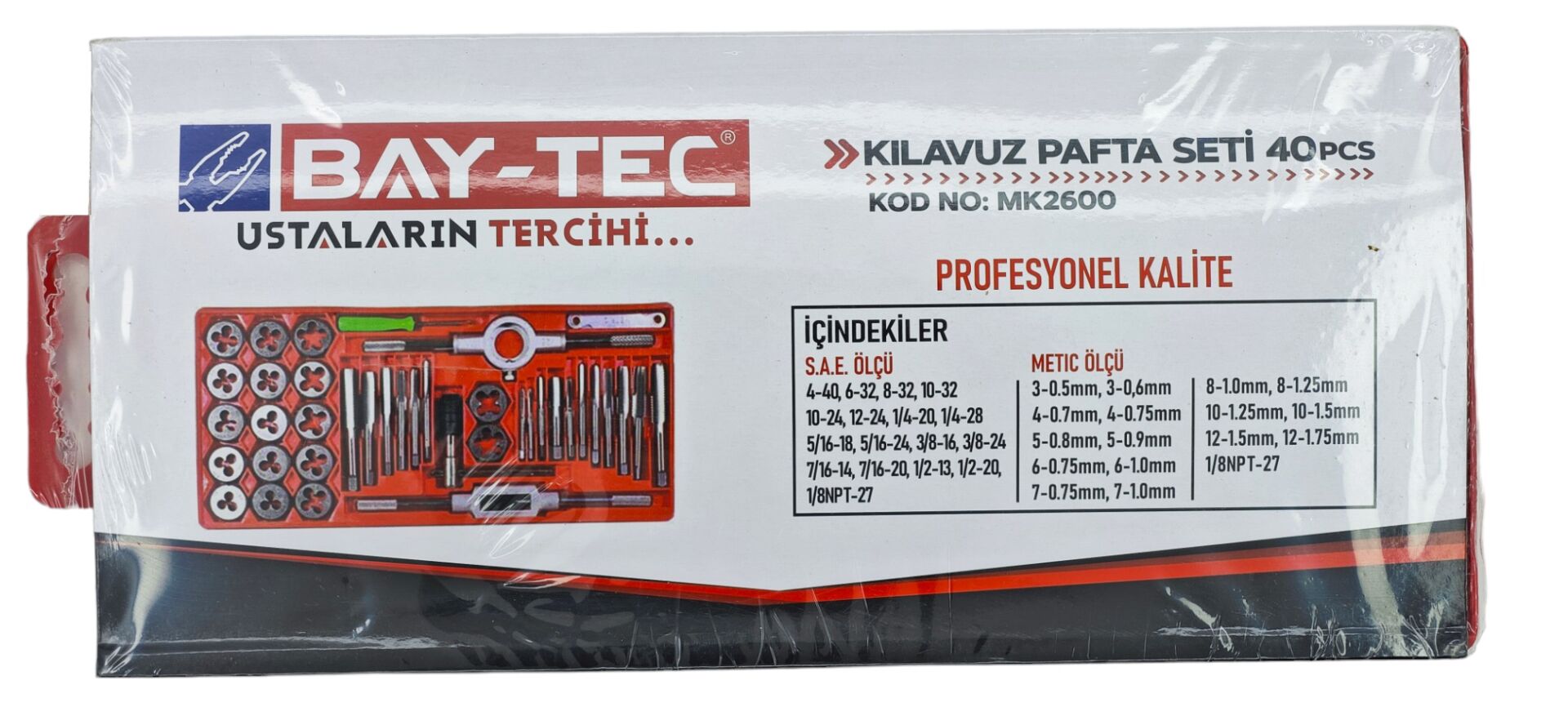 Mk2600   Bay-Tec Kılavuz Pasta Seti 40Prç