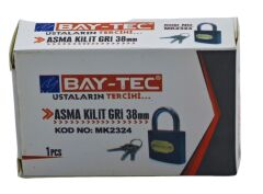 Mk2324   Bay-Tec Trı-Max Asma Kilit 38Mm (Grı)
