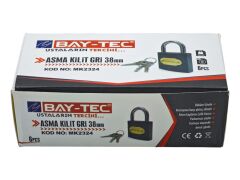 Mk2324   Bay-Tec Trı-Max Asma Kilit 38Mm (Grı)