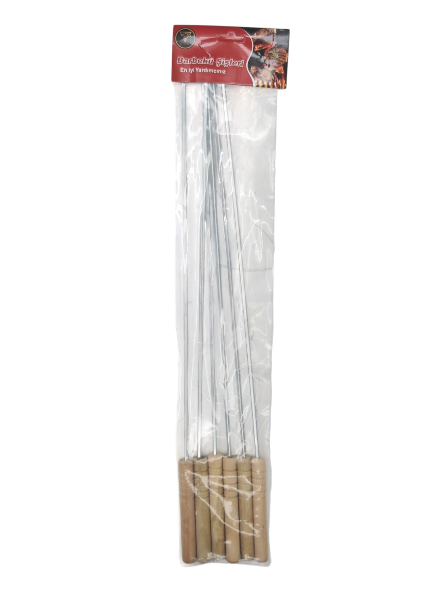 930   Real Şahin Barbekü Şişleri 6lı 40cm