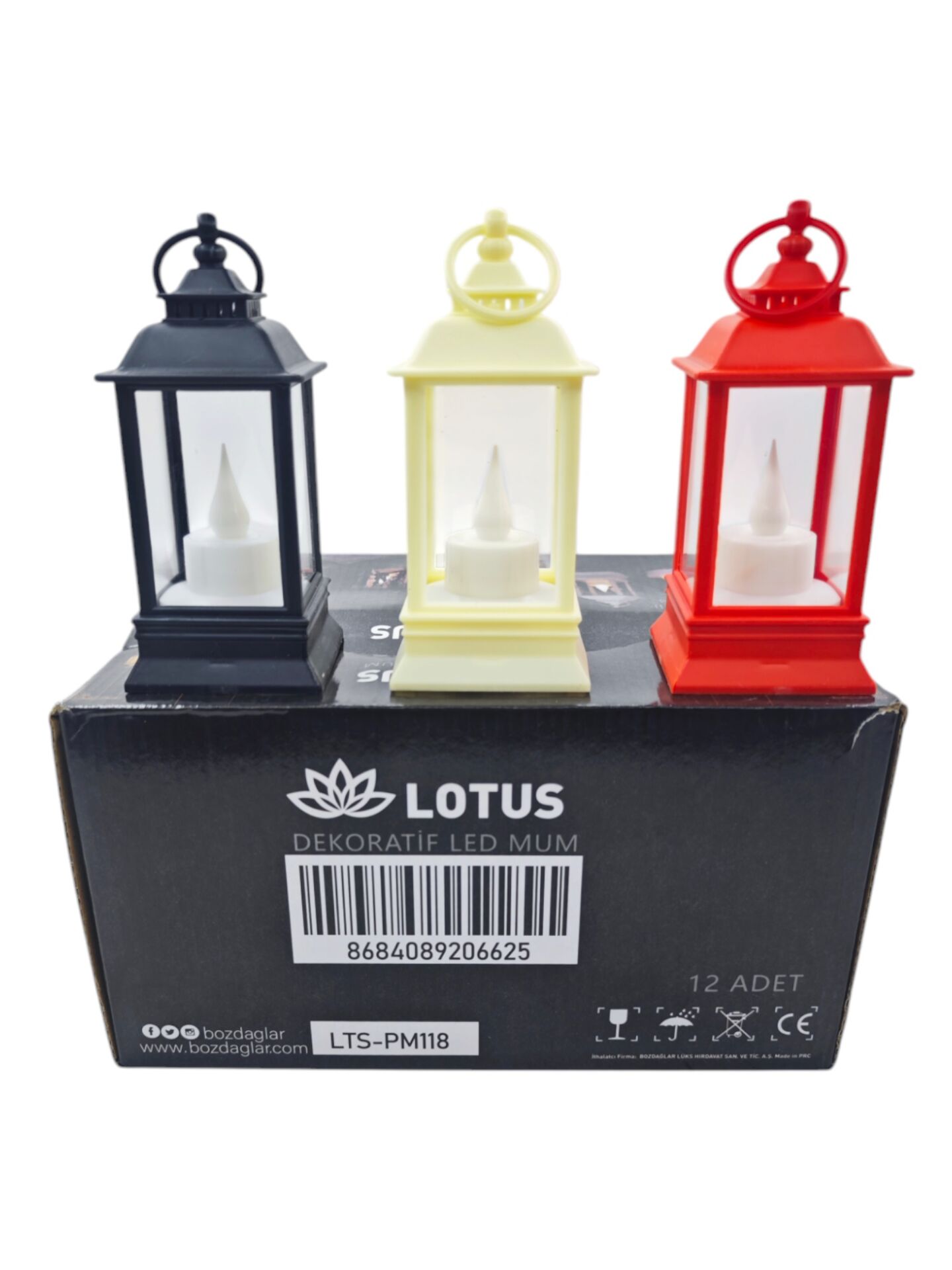 LTS-PM118   Lotus Dekoratif Led Gaz Lambası