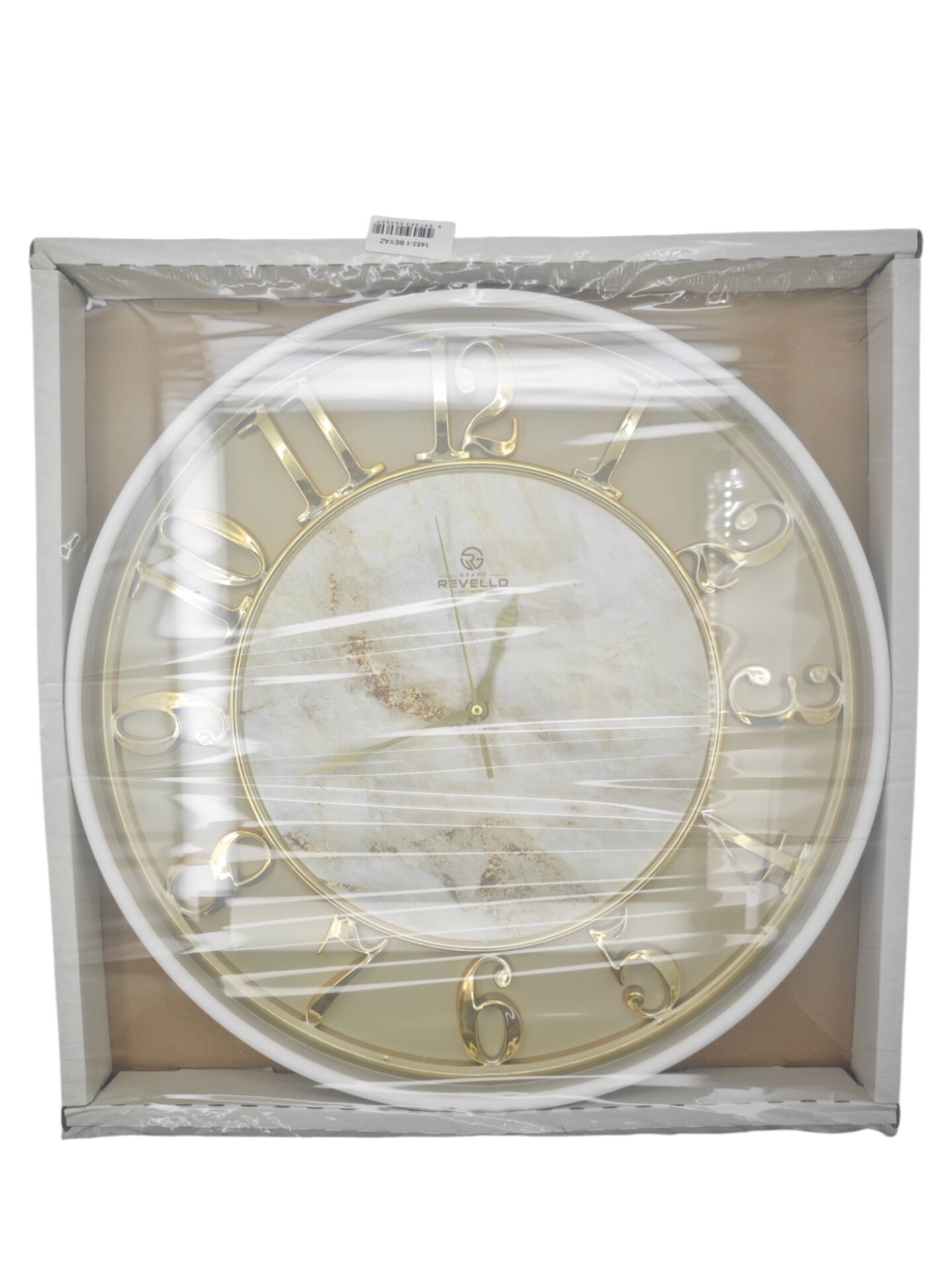 1453-1   Grand Revello Duvar Saati 50cm - Beyaz