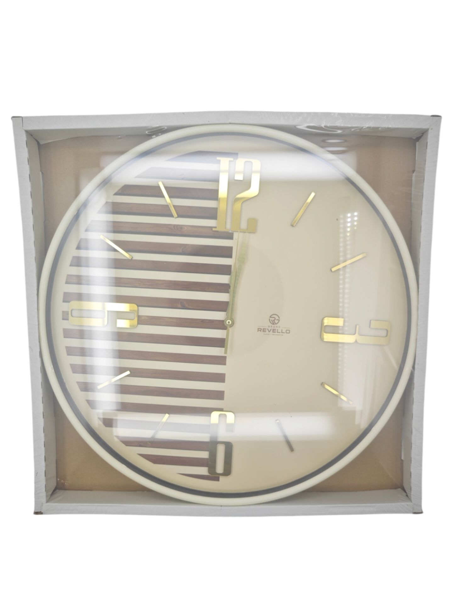 260/2024   Grand Revello Duvar Saati - Krem