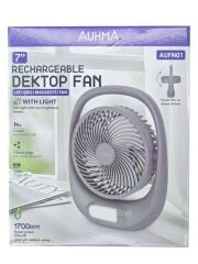 AUFN01   Auhma Led Işıklı Masaüstü Mini Fan