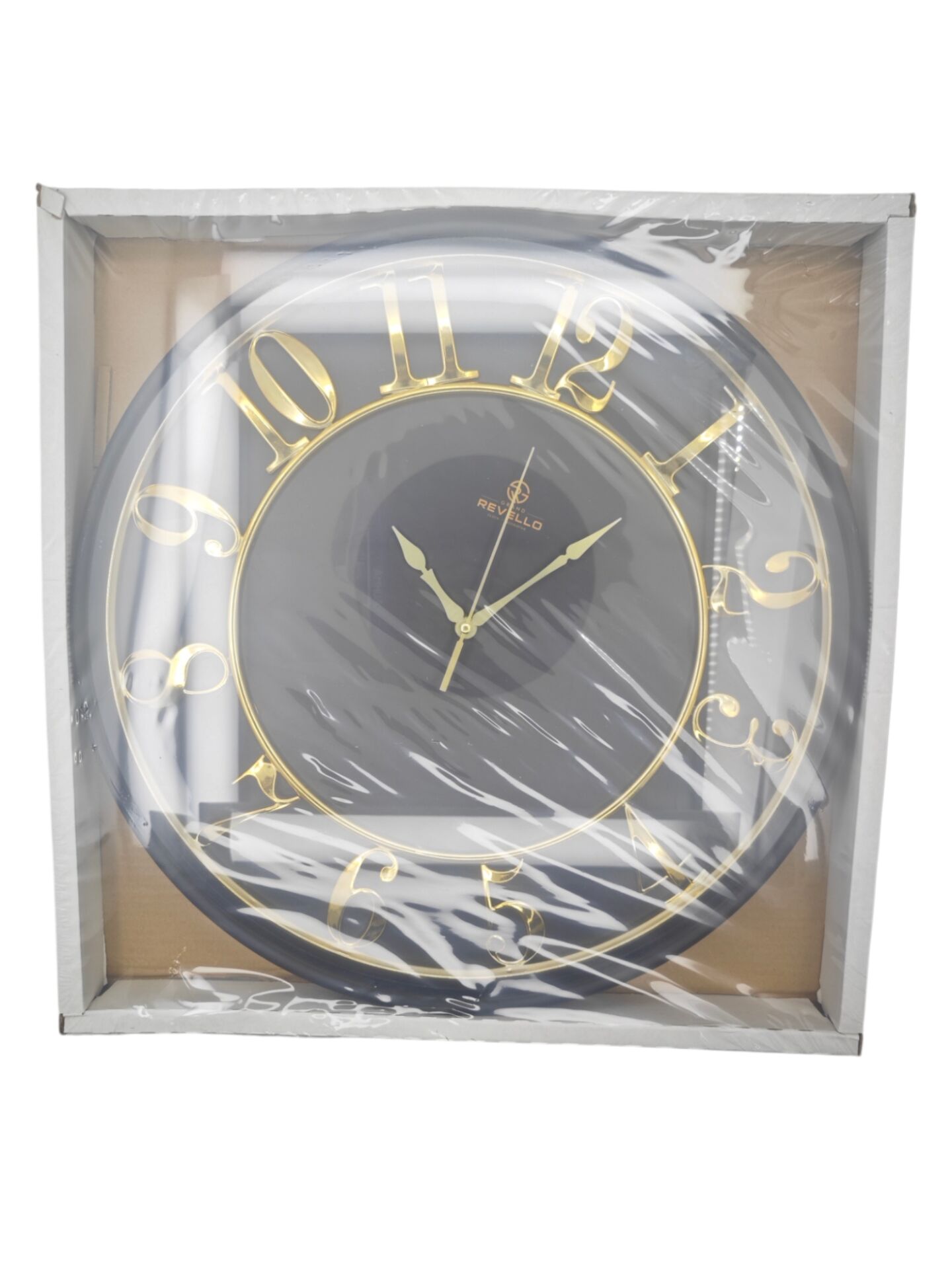 1453-4   Grand Revello Duvar Saati 50cm - Siyah