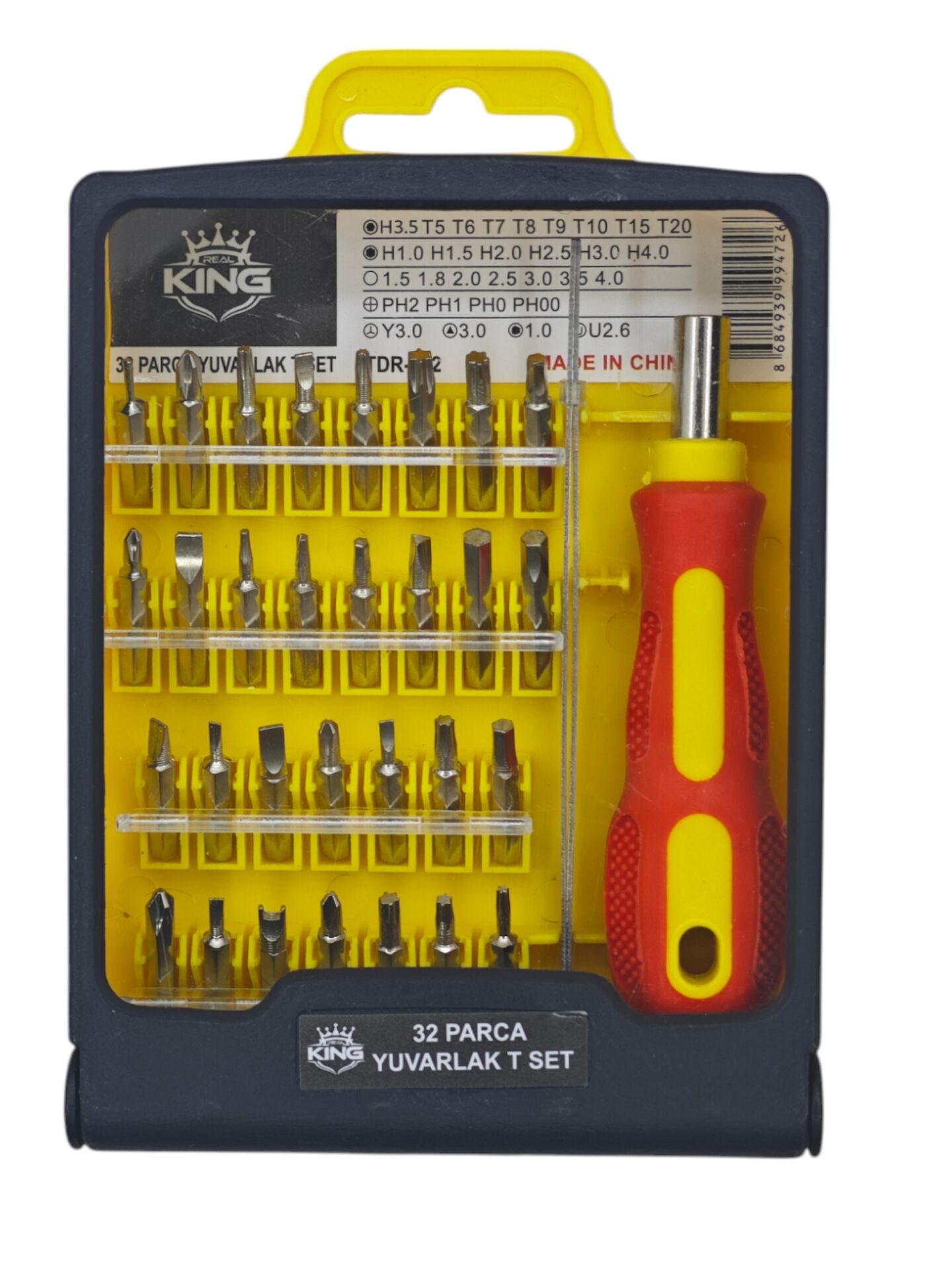 TDR-472   Kıng 32prç Yuvarlak T Set