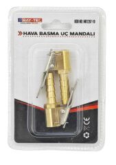 Mk1287-10   Bay-Tec Hava Uc Mandalı 2Li 8Mm