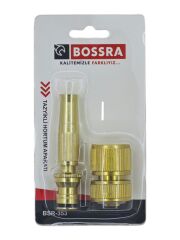 BSR-353   Bossra Hortum Tazyik Aparatı - Sarı Metal
